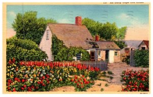 Massachusetts  Cape Cod , Salt Box House