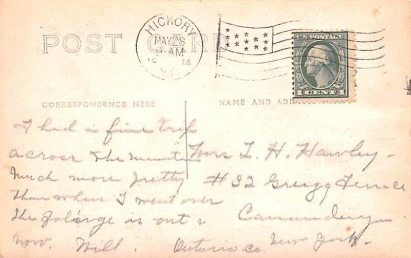 Hickory NC? Its on postal marking Real Photo - Hickory, North Carolina NC Pos...