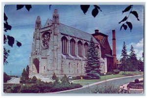 Spokane Washington Postcard Episcopal Cathedral St. John Evangelist 1960 Vintage