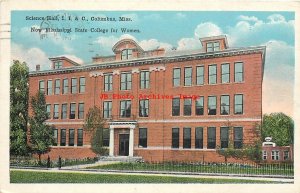MS, Columbus, Mississippi, Mississippi State College For Women, Science Hall