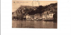 BF17425 dinant hotel de ville et citadelle belgium   front/back image