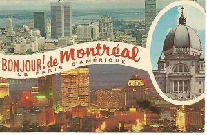 BON JOUR! de MONTREAL LE PARIS D'AMERIQUE