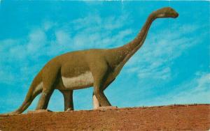 Black Hills Teich Brontosaurus Dinosaur Rapid City South Dakota  Postcard 2876