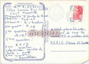 'Modern Postcard Marseille (B R) Crepuscule Le Chateau d''If'