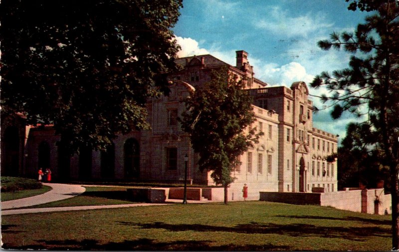 Iowa Ames The Memorial Union Building Iowa State College 1958