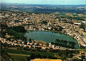 CPM Castelnaudary Vue generale aerienne FRANCE (1013535)