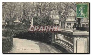 Old Postcard Montelimar park