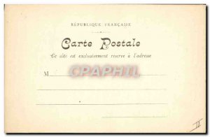 Old Postcard Protestant Church Place Saint Eloi Rouen