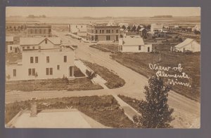 Clements MINNESOTA RPPC 1910 MAIN STREET BEV nr Springfield Wabasso Morgan MN