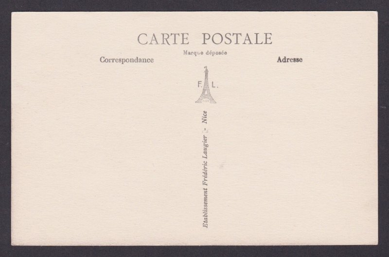 FRANCE, Postcard, Beuil, General view