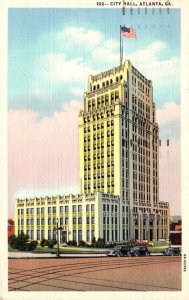 Georgia Atlanta City Hall 1949 Curteich