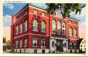 New Hampshire Rochester City Hall 1943