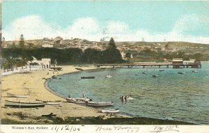 Postcard 1905 Australia Sydney Watson's Bay waterfront FR24-1504