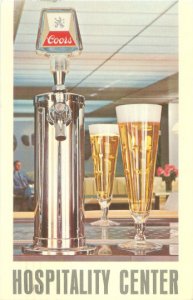 Coors Beer Hospitality Center at Brewery, 1972 Postcard