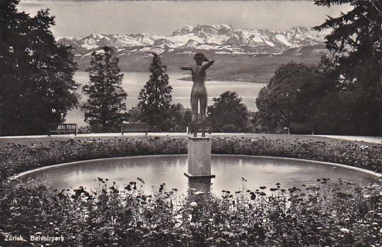 Switzerland Zurich Belvoirpark 1954 Photo