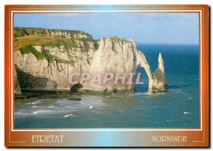 Postcard Modern Etretat Normandy