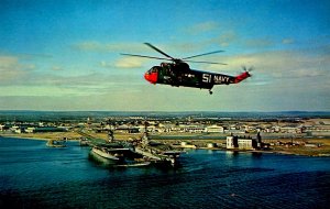 US Navy - Helicopter at Quonset Point Naval Air Station, RI