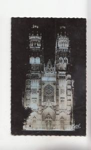 BF24496 tours la cathedrale illuminee  france  front/back image