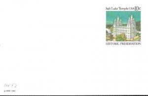 US Mint Pre-stamped Postcard UX83 Historic Preservation