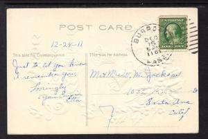 With Best Christmas Wishes,Holly,Bells