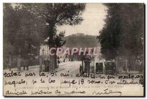 Old Postcard Suresnes Entree du Bois Boulogne and Sevres Gate Bridge Mont Val...