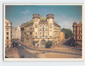 Postcard Apartment house on the Bolshoi Prospekt, St. Petersburg, Russia