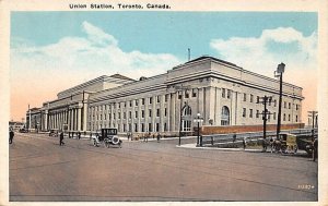 Union station Toronto, Canada Railroad, Misc. Unused 