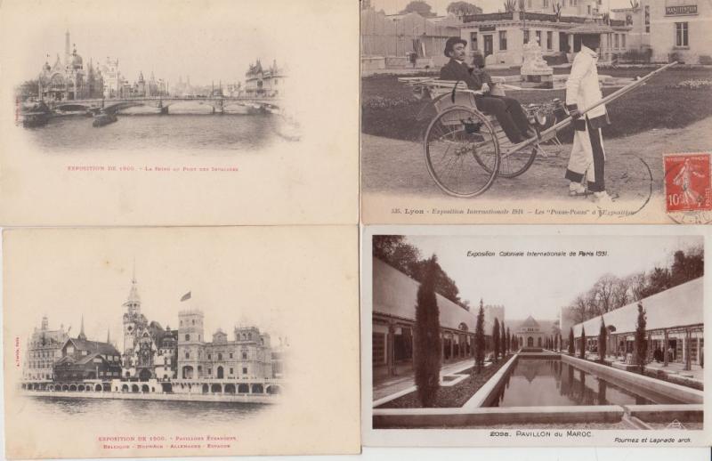 EXPOSITIONS FRANCE BELGIUM BELGIQUE UK 1000 CPA (mostly pre-1940)