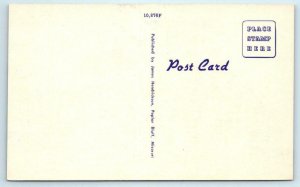 POPLAR BLUFF, Missouri MO ~ POPLAR BLUFF HOSPITAL ca 1940s Linen Postcard