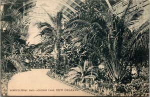 Vtg New Orleans Louisiana LA Horticultural Hall Audubon Park pre-1908 Postcard