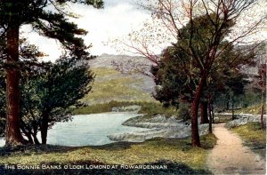 Rowardennan, Scotland - The Bonnie Banks o'Loch Lomond - c1910