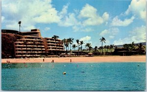 1950s Sheraton Maui Hotel Maui HI Postcard