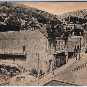 c1910s Central City CO Opera House Eureka Street Postcard Victorian Building A85