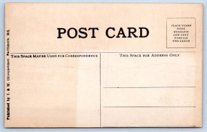 1910's WRIGHT'S AEROPLANE USED BY HOXSEY FLIGHT HALETHORPE BALTIMORE MD POSTCARD