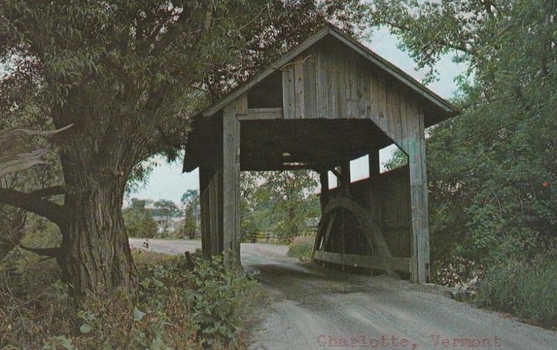 Old Covered Bridge - Charlotte VT, Vermont