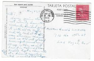 1955 Mexico/USA Picture Postcard - Caliente Race Track, Tijuana, Mexico (NN12)