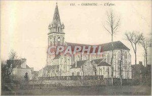 Old Postcard Combourg Church