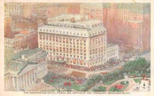 Washington Hotel Pennsylvania Avenue Washington DC postcard