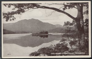 Scotland Postcard - Loch Achray & Ben Venue, Trossachs    RS11429 