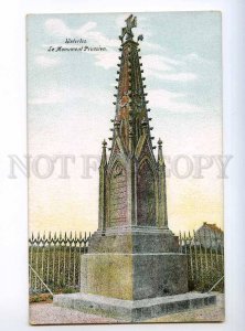 235680 BELGIUM WATERLOO Monument Prussien Vintage postcard