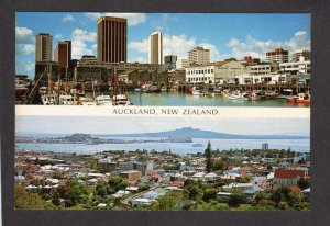 NZ Harbour City View Auckland New Zealand nr Australia Postcard