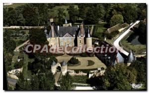 Postcard Modern Surroundings of Semur en Vallon Sarthe Bouloire Aerial view C...