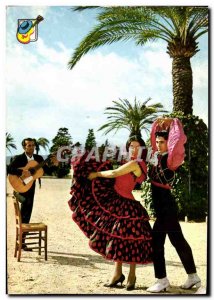 Postcard Modern Dance Folklore Spain
