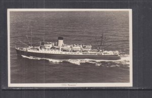 NEW ZEALAND  TEV HINEMOA  UNION STEAMSHIP Co., c1946 ppc., unused.