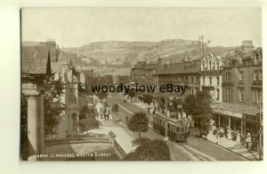 tp8010 - Wales - Looking along  Mostyn St. by Newman & Co,  Llandudno - Postcard