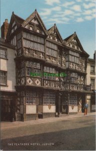 Shropshire Postcard - Ludlow, The Feathers Hotel   DC1425