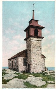 Vintage Postcard Old Church at Star Island Isles of Shoals New Hampshire N.H.