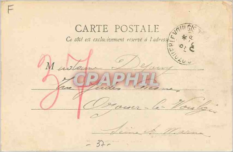 Postcard Old Barracks Tours Guise Army