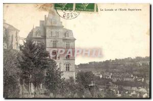 Postcard The Old Lunade and Ecole Superieure