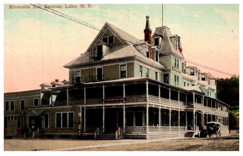 New York  Saranac , Riverside Inn